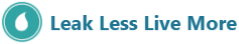 Leak Less Live More Logo